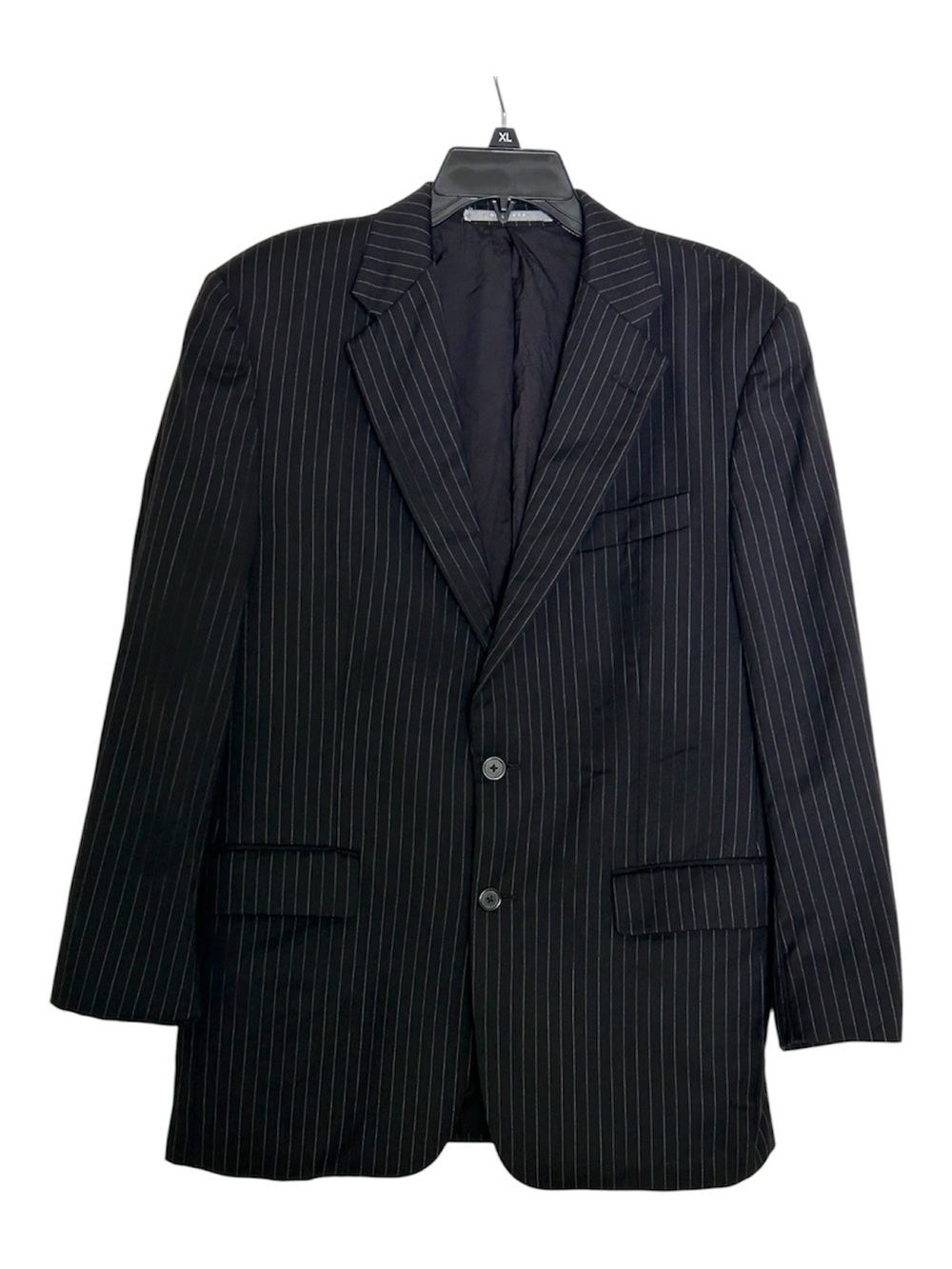 Hickey Freeman Men's Pinstripe Suit – Size 38 Short – 100% Fine Worsted Wool
